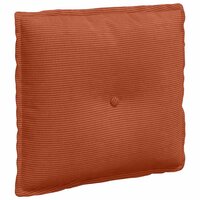 Rugkussen Rood-oranje 50 x 45 cm Cordstof 2