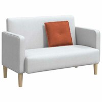 Rugkussen Rood-oranje 50 x 45 cm Cordstof 3