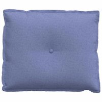 Rugkussen Jeans Blauw 60 x 19 x 50 cm Stof 5
