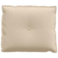 Rugkussen Cr&egrave;me 60 x 50 cm Microvezel Stof 5