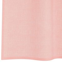 Gordijnen voile met doorvoertules 2 st 140x245 cm roze 6