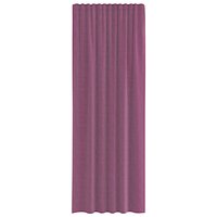 Gordijnen voile met lussen 2 st 140x140 cm koningsblauw 4