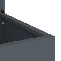 Privacyscherm Antraciet 32 x 140 cm Koudgewalst staal 8