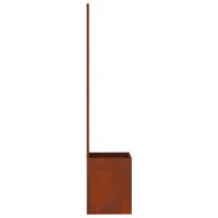 Privacyscherm Roestig 32 x 32 x 150 cm Cortenstaal 7