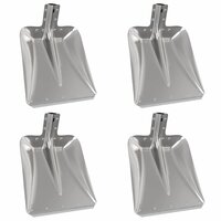 Schepblad 4 pcs Zilver 45 x 38 cm Aluminium 2