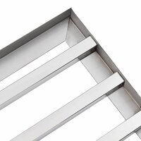 Vervangingskop voor Tuinhark Zilver Roestvrij staal 7