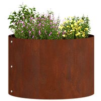 Plantenring 5 pcs Bruin 30 x 30 x 20 cm Cortenstaal 3