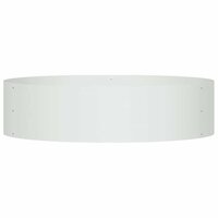 Plantenring Wit 80 x 80 x 20 cm Koudgewalst staal 5
