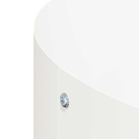 Plantenring Wit 80 x 80 x 20 cm Koudgewalst staal 7