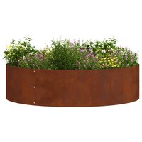 Plantenring Bruin 80 x 80 x 20 cm Cortenstaal 3