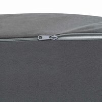Beenkussen Grijs 68 x 40 x 18 cm PU Schuim 6