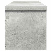 Keukenrek stapelbaar 50x15x16 cm bewerkt hout betongrijs 4