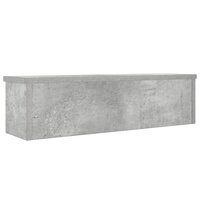 Keukenrek stapelbaar 50x15x16 cm bewerkt hout betongrijs 5