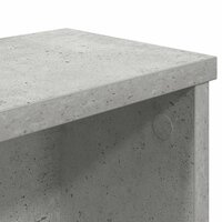 Keukenrek stapelbaar 50x15x16 cm bewerkt hout betongrijs 6