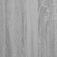 Keukenrek stapelbaar 50x15x16cm bewerkt hout grijs sonoma eiken 7