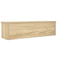 Keukenrek stapelbaar 60x15x16 cm bewerkt hout sonoma eikenkleur 5