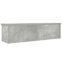 Keukenrek stapelbaar 60x15x16 cm bewerkt hout betongrijs 5