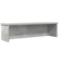 Keukenrekken stapelbaar 2 st 60x15x16 cm betongrijs 4