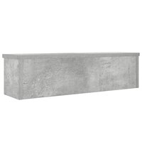 Keukenrekken stapelbaar 2 st 60x15x16 cm betongrijs 6