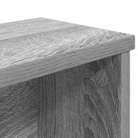 Keukenrek stapelbaar 60x15x16cm bewerkt hout grijs sonoma eiken 6