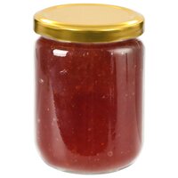 Jampotten met goudkleurige deksels 48 st 230 ml glas 3