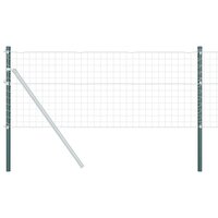 Afrasteringspaal 12 pcs Groen 120 cm Poedergecoat staal 2