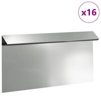 Slakkenhekje 16 pcs Zilver 50 x 3,5 x 25 cm 3
