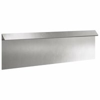 Slakkenhekje Zilver 100 x 3,5 x 25 cm Roestvrij staal 2