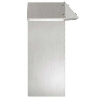 Slakkenhekje Zilver 13,5 x 13,5 x 25 cm Roestvrij staal 5