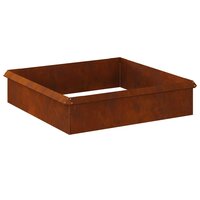 Slakkenhekken 8 pcs Roestig Cortenstaal 2