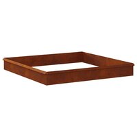 Slakkenhekken 12 pcs Roestig Cortenstaal 2