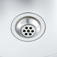 Spoelbak handgemaakt roestvrij staal 9