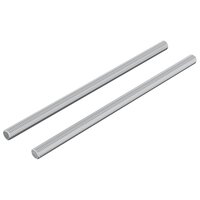 Draadstaaf 2 pcs Zilver 6 x 120 mm Staal 2
