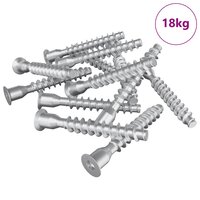 Confirmatschroeven 2500 pcs Zilver Metaal 3