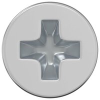 Verzonken schroeven 2 pcs Zilver M4 x 6 mm Staal 3