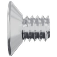 Verzonken schroeven 2 pcs Zilver M4 x 6 mm Staal 4