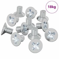 Verzonken schroeven 32727 pcs Zilver IJzer 3