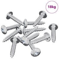 Zelftappende Nagel 10976 pcs Verzinkt Staal 2