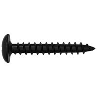 Zelftappende Nagel 12 pcs Zwart 4 x 25 mm Staal 4