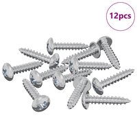 Houtschroeven 12 pcs Zilver M3,5 x 20 mm Staal 3
