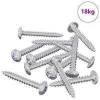 Houtschroeven 8451 pcs Zilver Staal 3