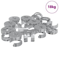 Cam Lock Moeren 8372 pcs Zilver Metaal 2