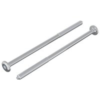 Bout 2 pcs Zilver M6 x 120 mm Staal 2
