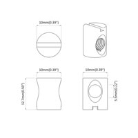 Barrel Moer 3462 pcs Zilver M6 x 13 mm IJzer 6