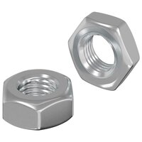 Zeshoekige Moer 2 pcs Zilver m8 Metaal 2