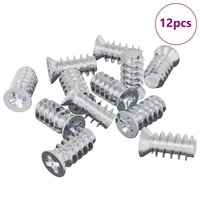 Bout 12 pcs Zilver M6 x 12 mm IJzer 3