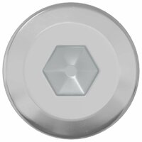 Slotschroef Effen 2 pcs Zilver M6 x 12 mm Staal 3