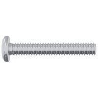 Slotschroef Effen 2 pcs Zilver M6 x 35 mm Staal 4