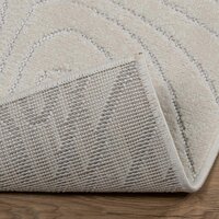 Vloerkleed Rechthoekig PALMERAS Cr&egrave;me 150 x 80 cm Polyester 4