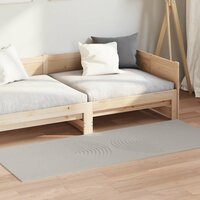 Vloerkleed Rechthoekig GALATI Cr&egrave;me 150 x 80 cm Polyester 3